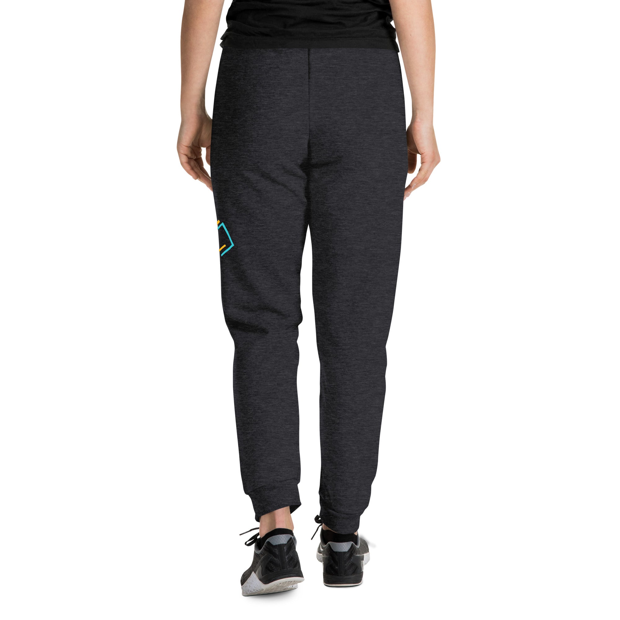 Unisex Joggers with Geometric Pattern